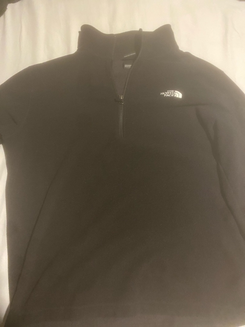 The North Face Men's Black Half-Zip Fleece Pullover